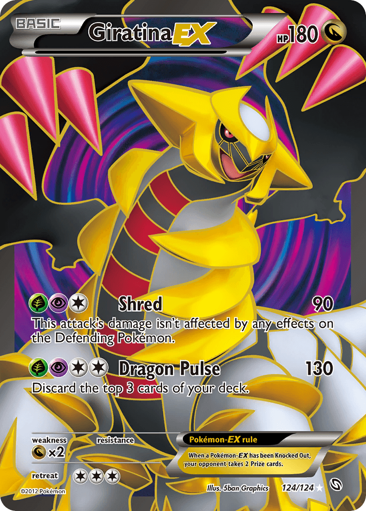 Giratina-EX Dragons Exalted