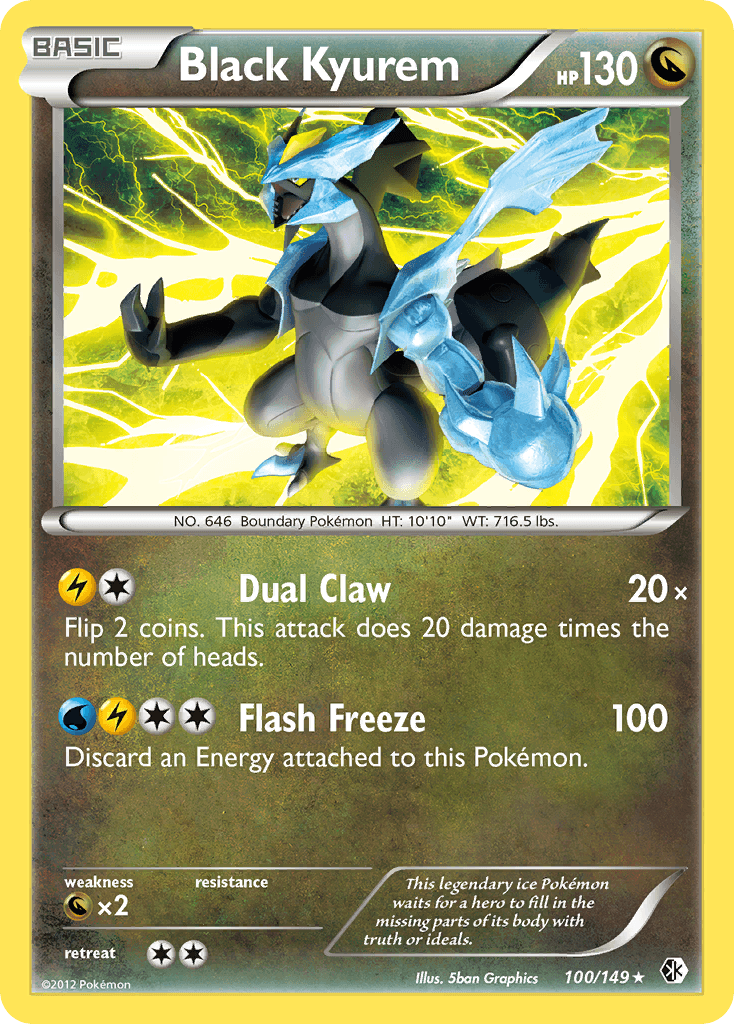 Black Kyurem Boundaries Crossed
