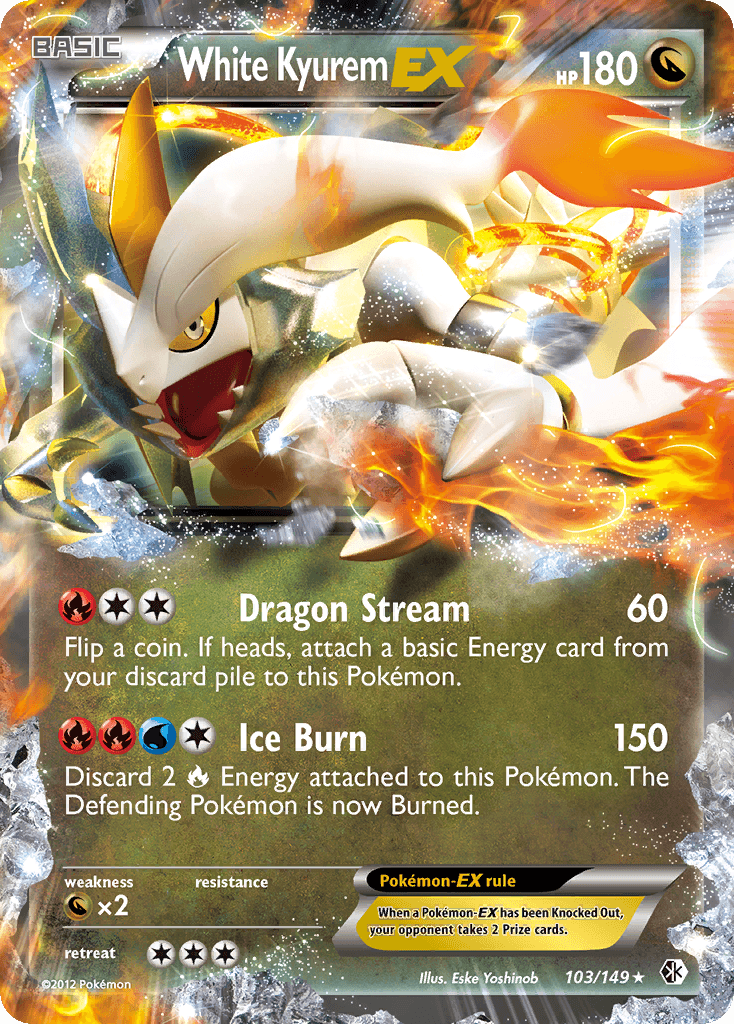 White Kyurem-EX Boundaries Crossed