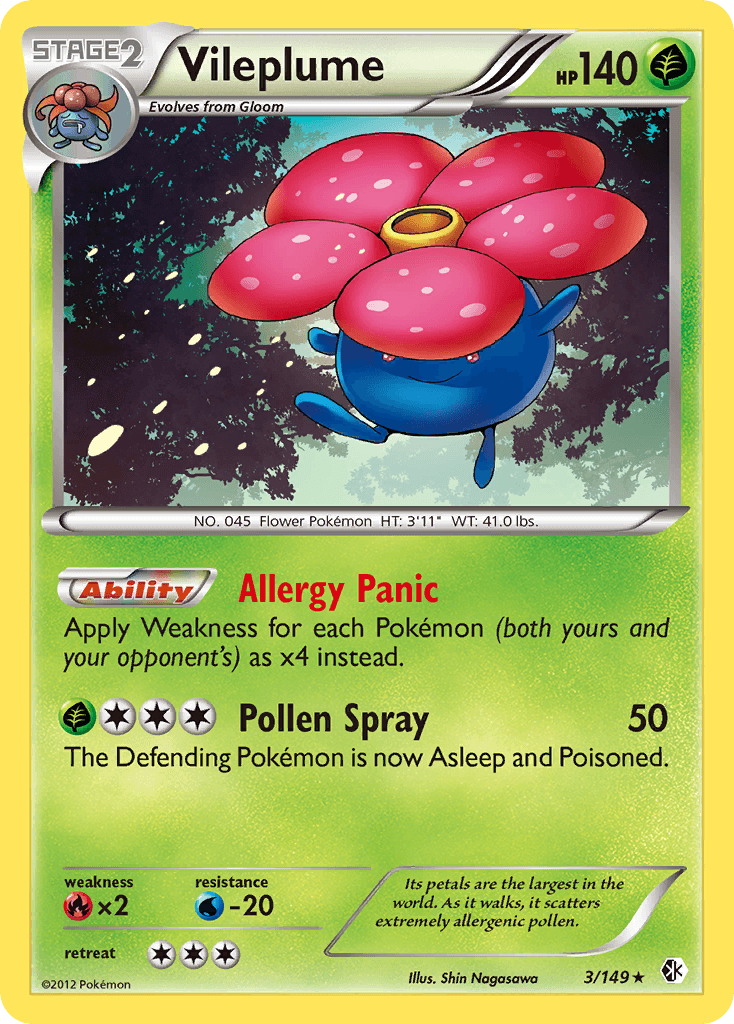 Vileplume Boundaries Crossed