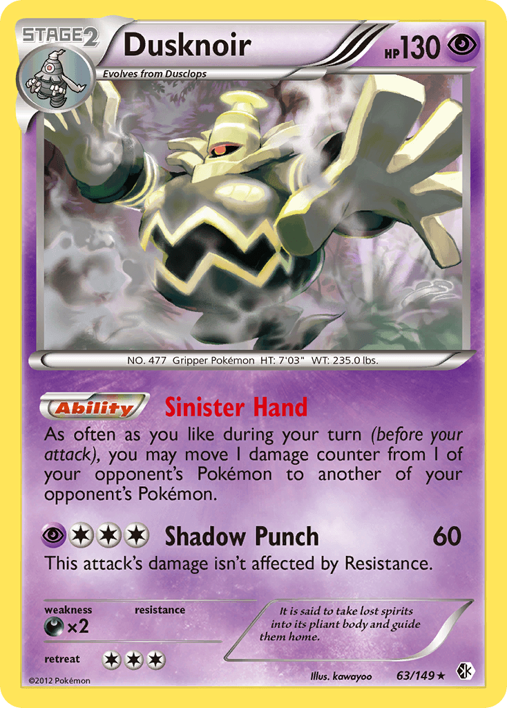 Dusknoir Boundaries Crossed