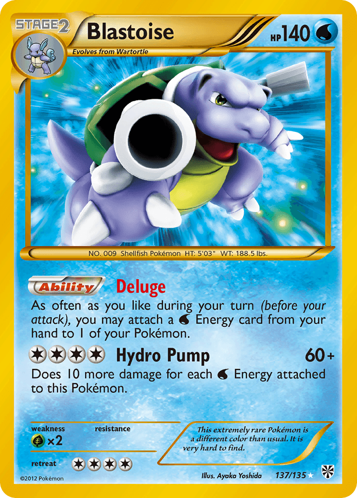 Blastoise Plasma Storm