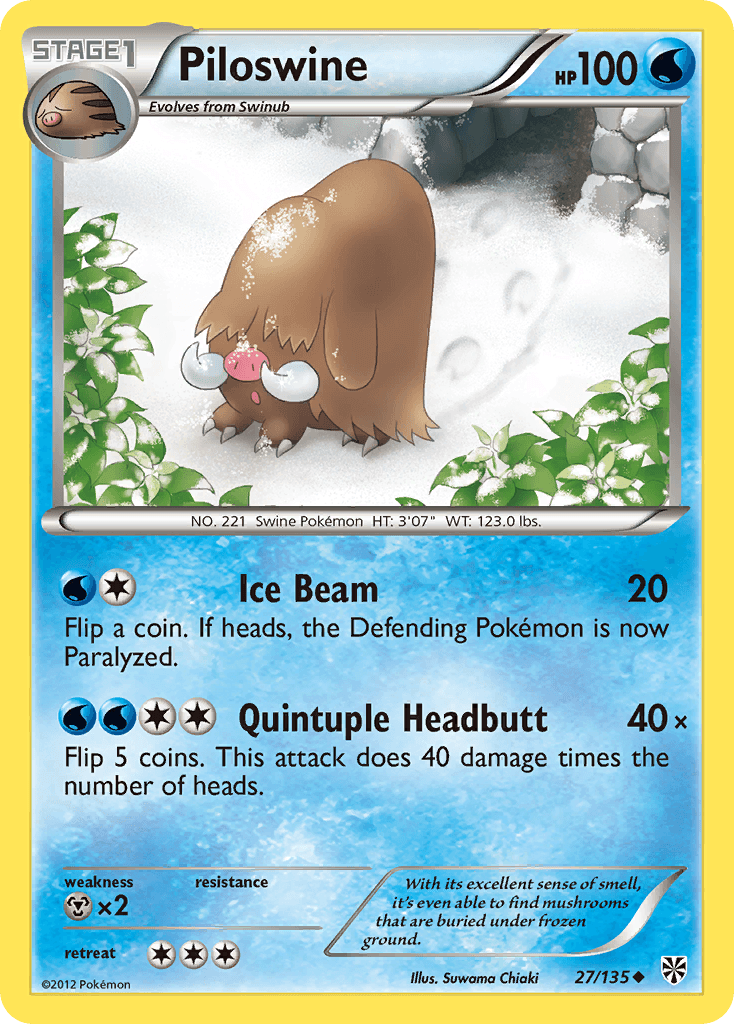Piloswine Plasma Storm