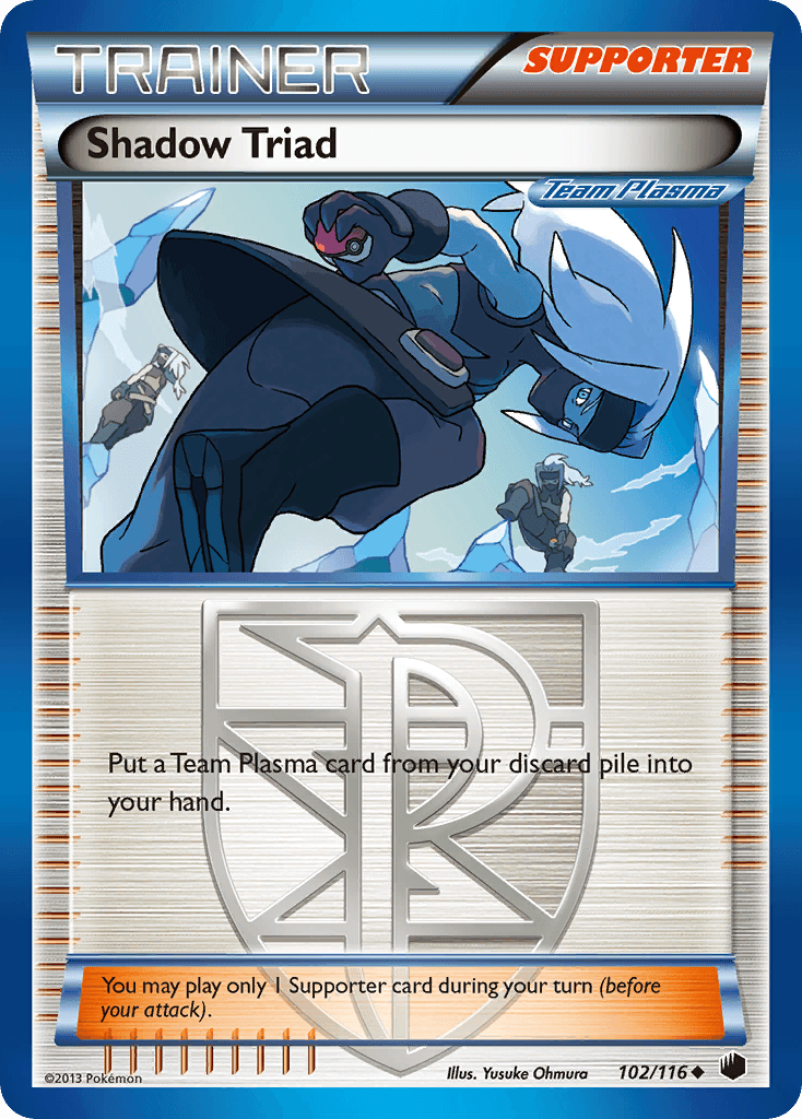 Shadow Triad Plasma Freeze