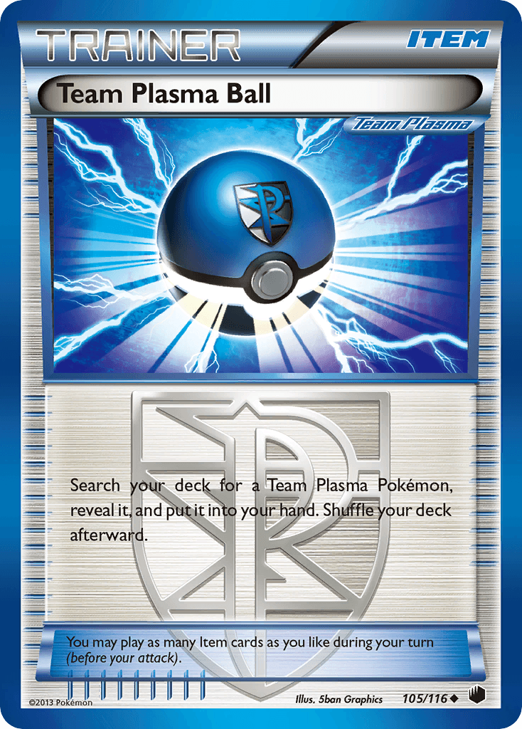 Team Plasma Ball Plasma Freeze