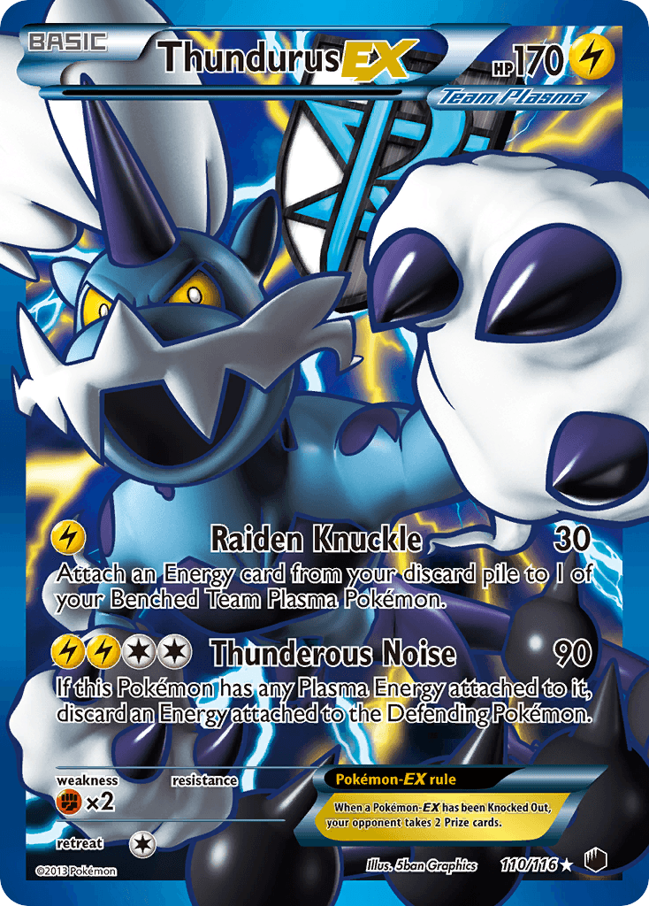 Thundurus-EX Plasma Freeze