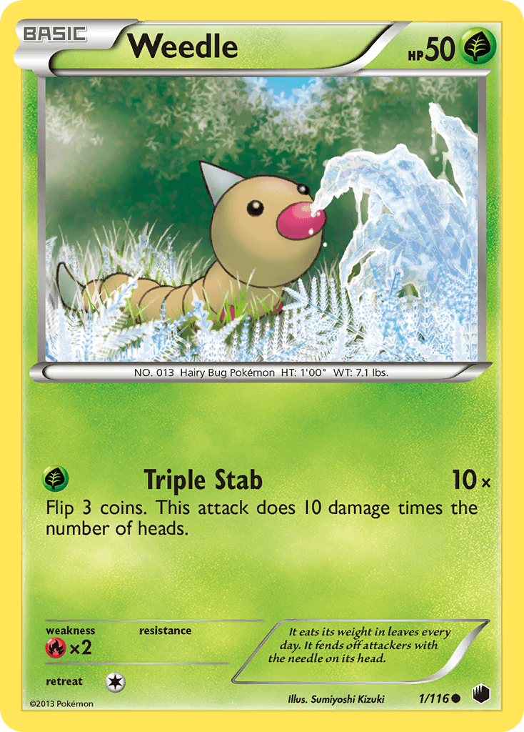 Weedle Plasma Freeze