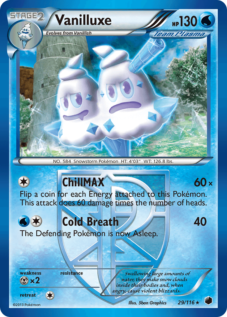 Vanilluxe Plasma Freeze
