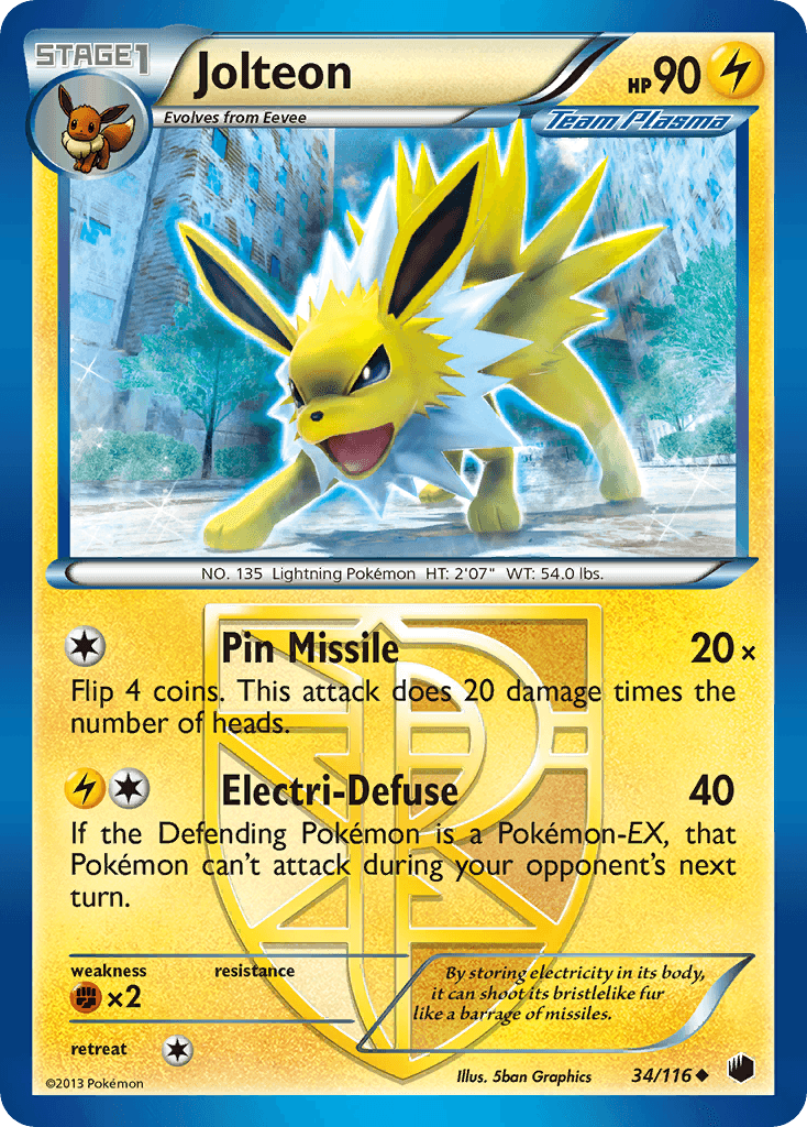 Jolteon Plasma Freeze