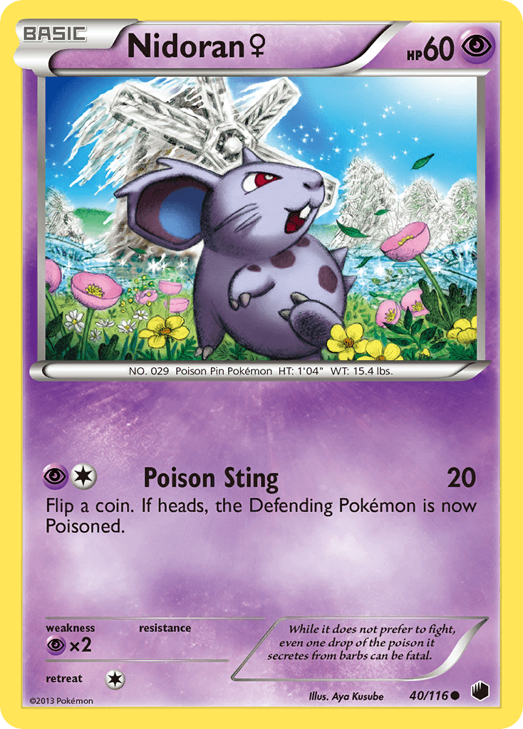 Nidoran ♀ Plasma Freeze