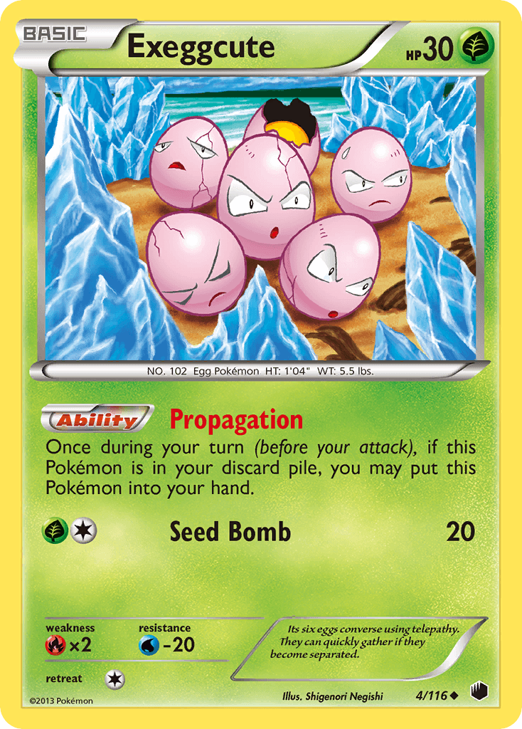 Exeggcute Plasma Freeze