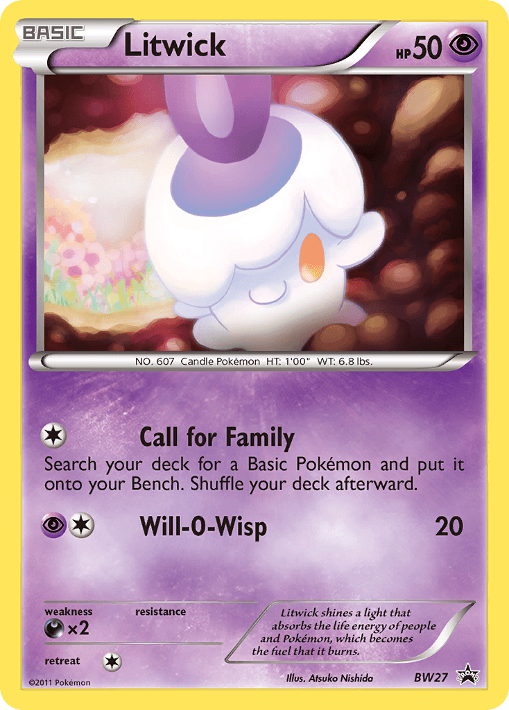Litwick BW Black Star Promos