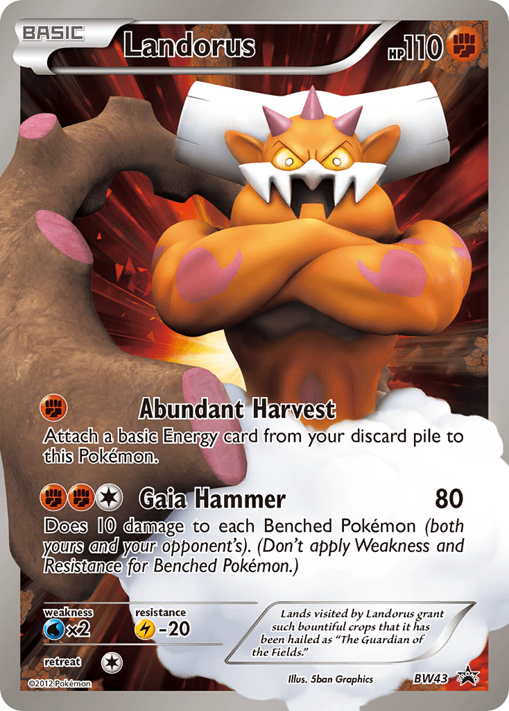 Landorus BW Black Star Promos