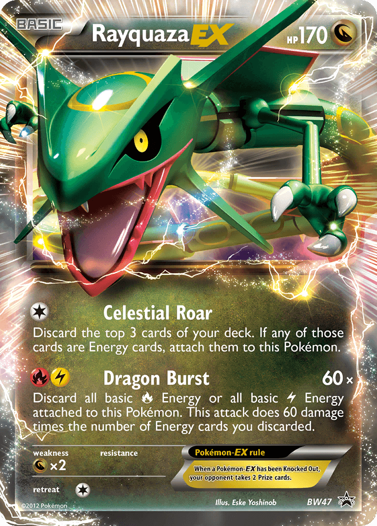 Rayquaza-EX BW Black Star Promos