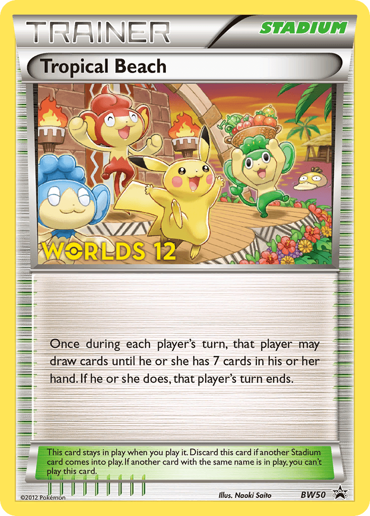 Tropical Beach BW Black Star Promos