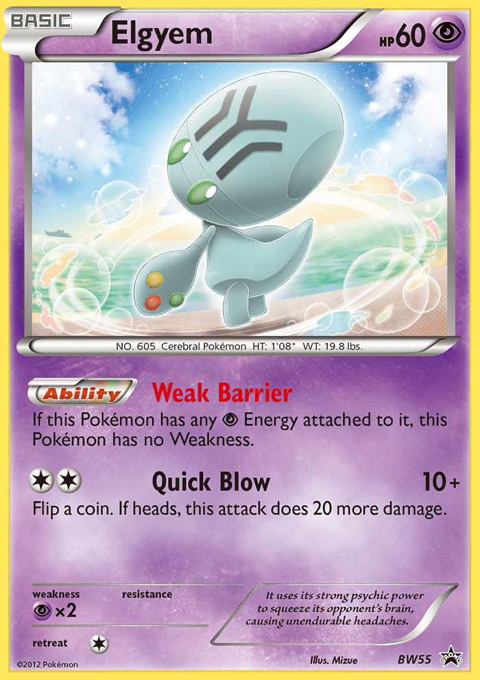 Elgyem BW Black Star Promos
