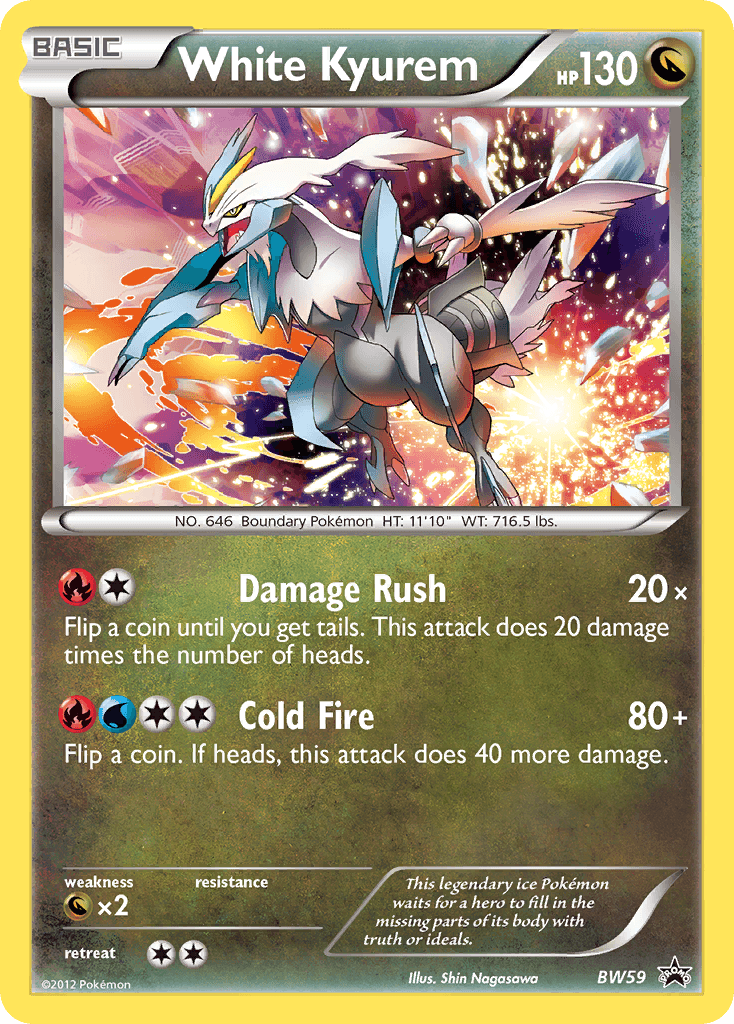 White Kyurem BW Black Star Promos
