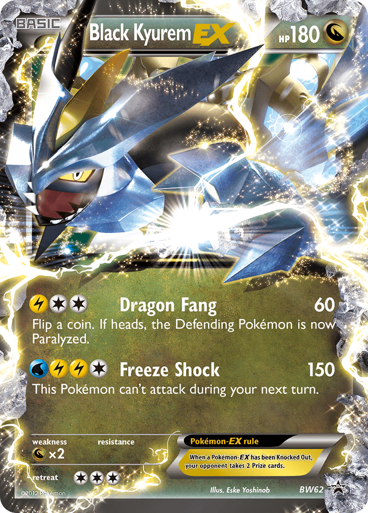 Black Kyurem-EX BW Black Star Promos