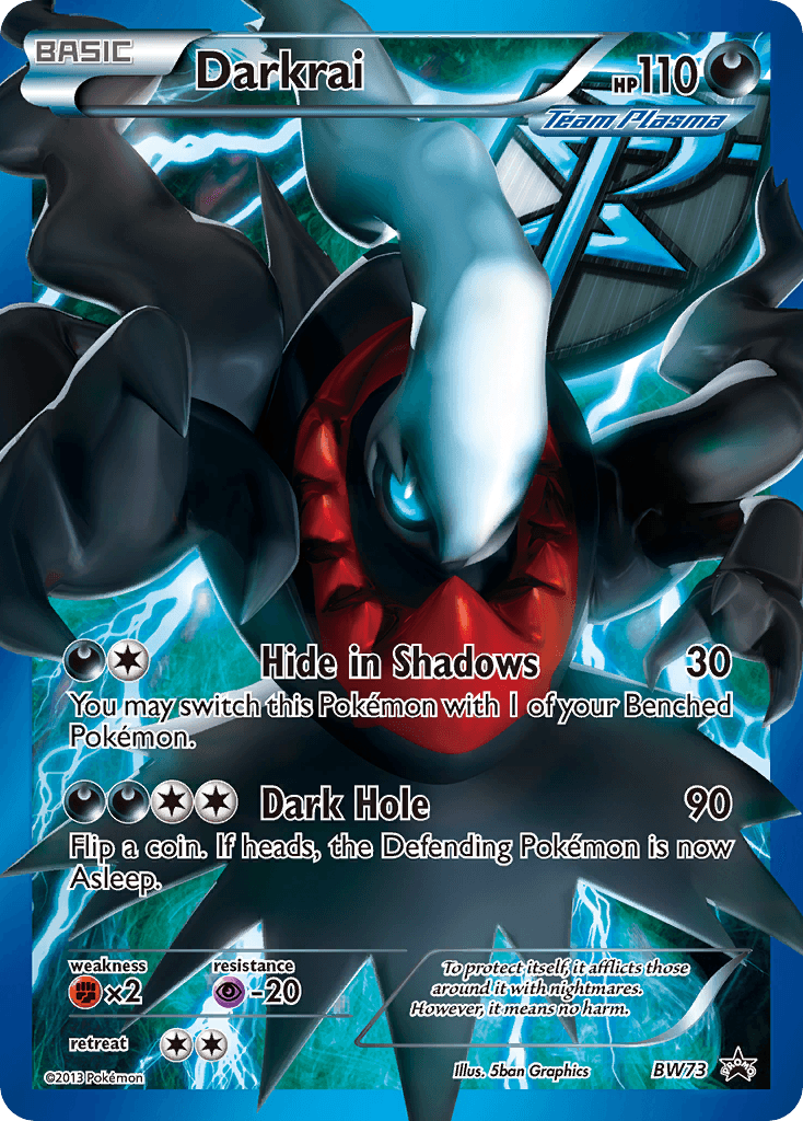 Darkrai BW Black Star Promos