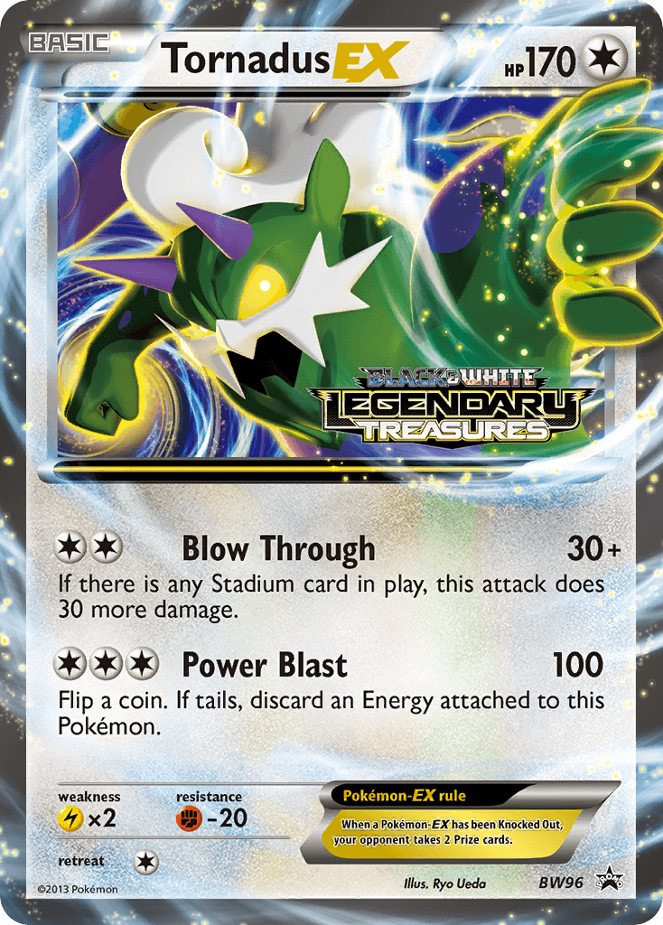 Tornadus-EX BW Black Star Promos