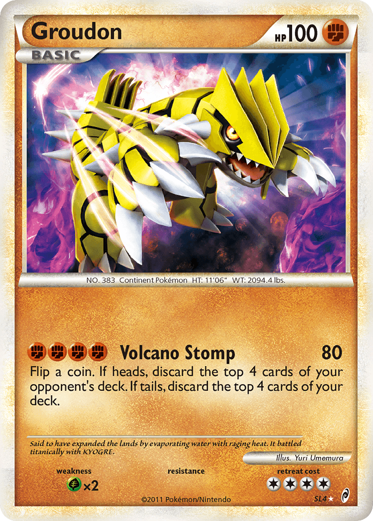 Groudon Call of Legends