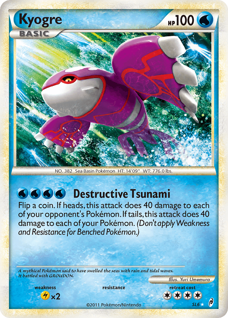 Kyogre Call of Legends