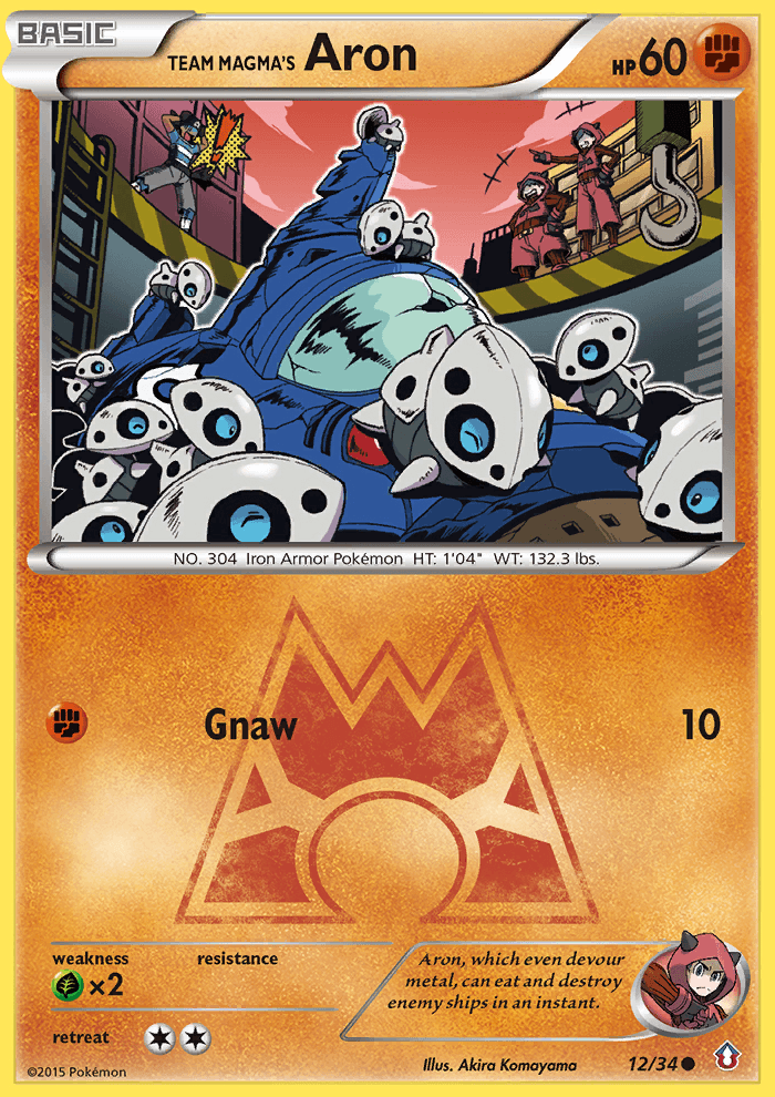 Team Magma's Aron Double Crisis