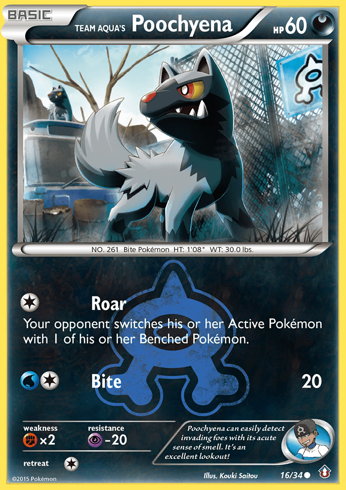 Team Aqua's Poochyena Double Crisis