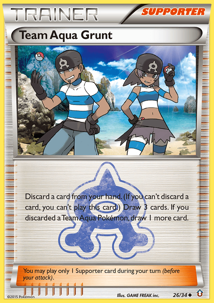 Team Aqua Grunt Double Crisis