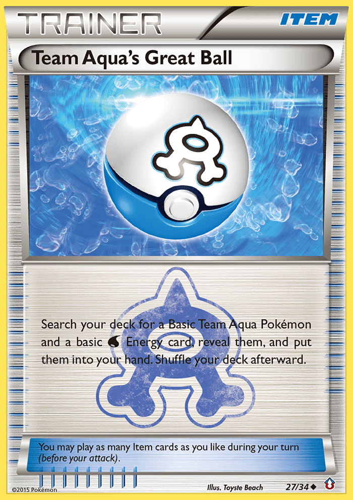 Team Aqua's Great Ball Double Crisis