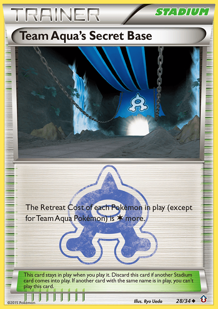 Team Aqua's Secret Base Double Crisis