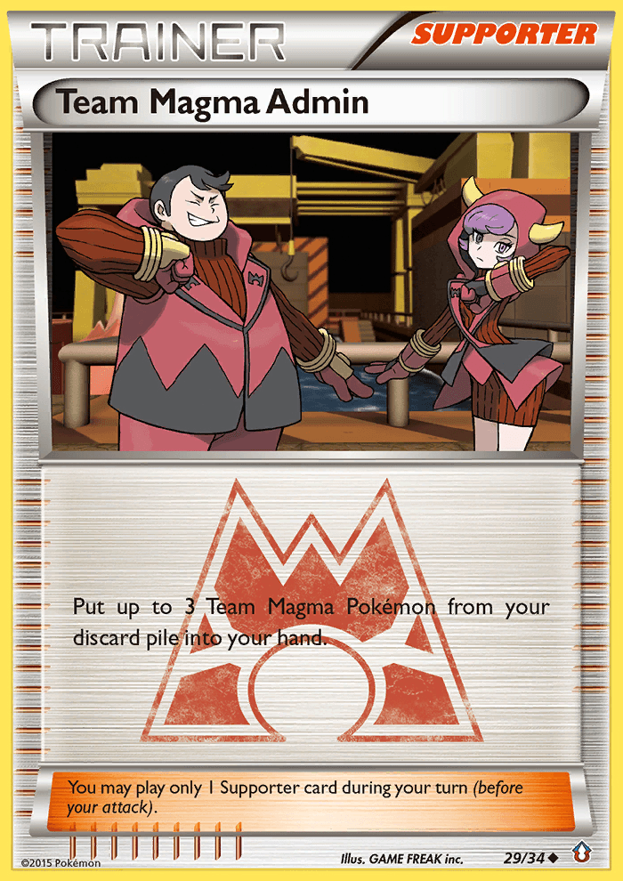 Team Magma Admin Double Crisis