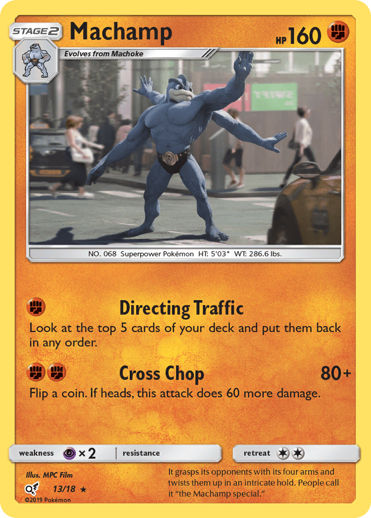 Machamp Detective Pikachu