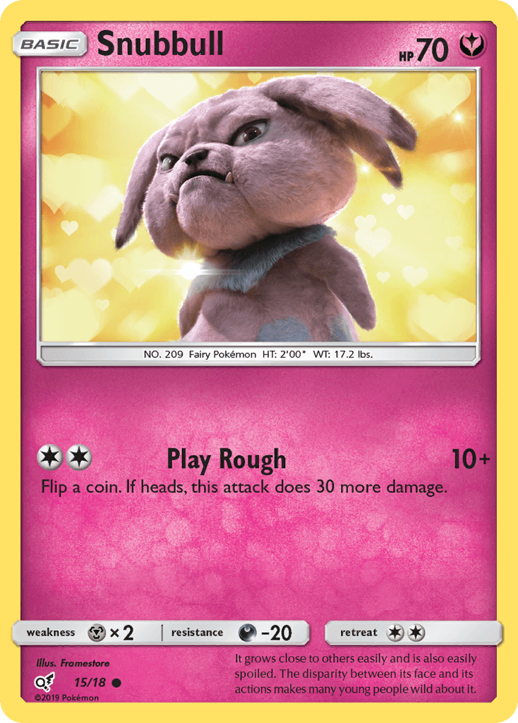 Snubbull Detective Pikachu