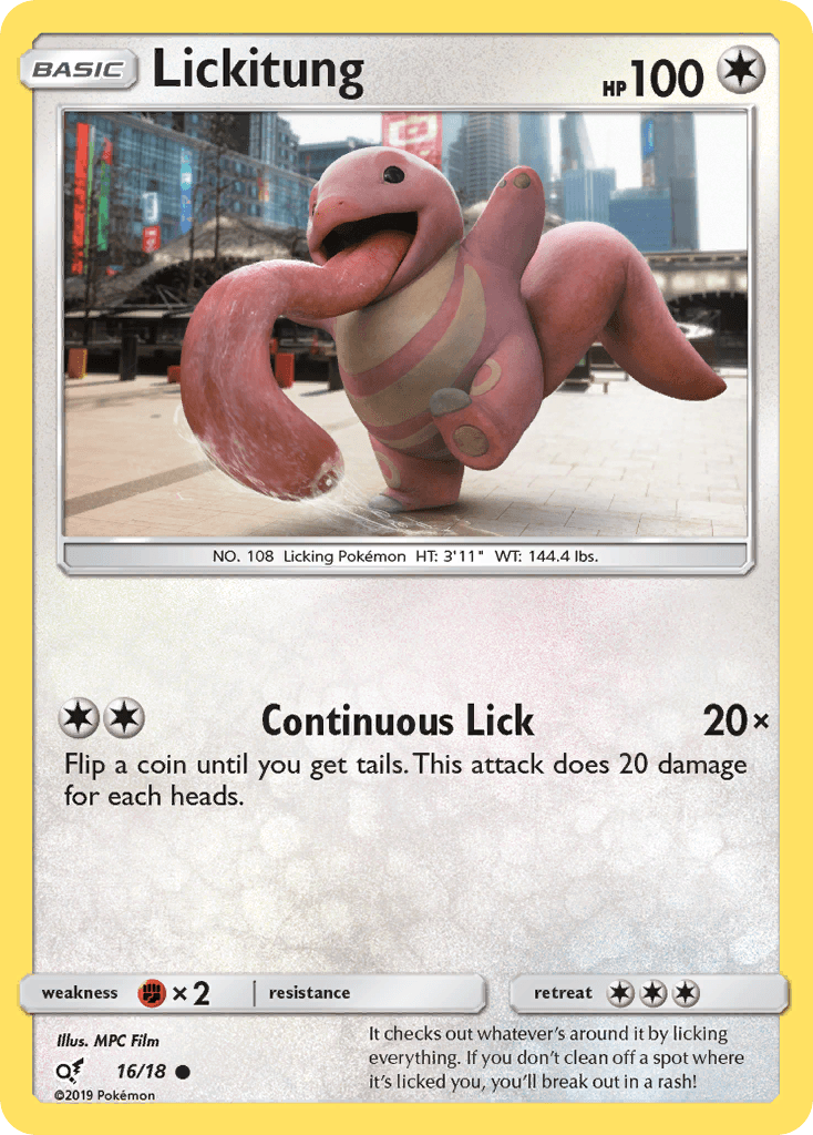 Lickitung Detective Pikachu