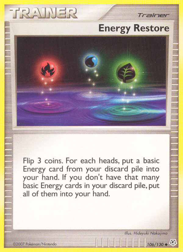 Energy Restore Diamond & Pearl