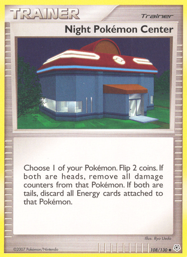 Night Pokémon Center Diamond & Pearl