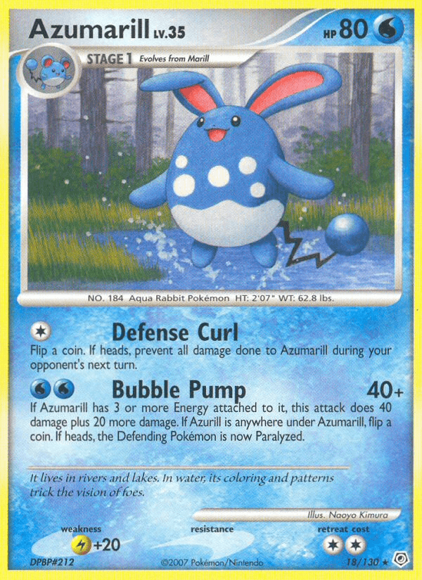 Azumarill Diamond & Pearl