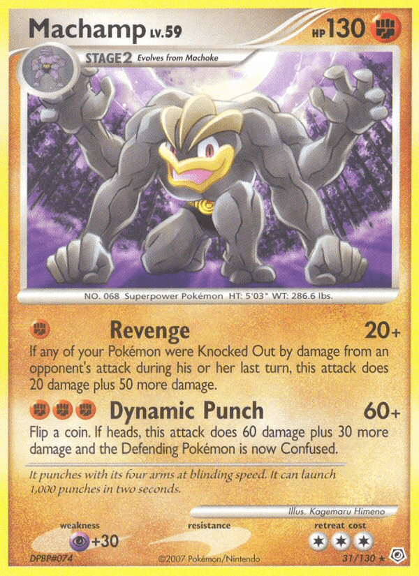 Machamp Diamond & Pearl