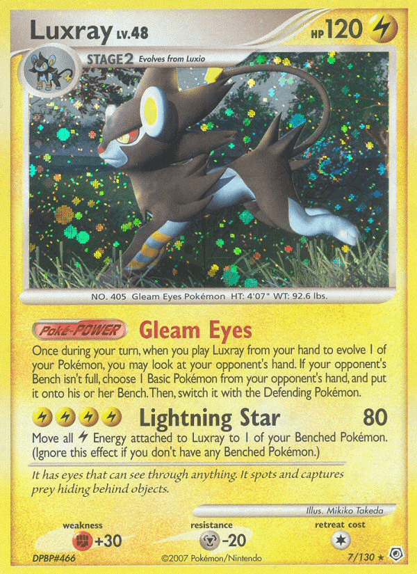 Luxray Diamond & Pearl
