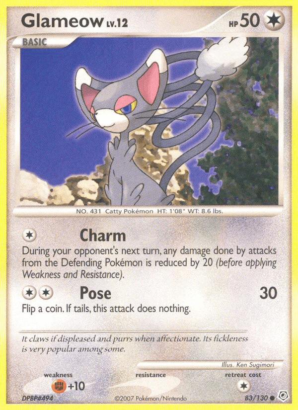 Glameow Diamond & Pearl