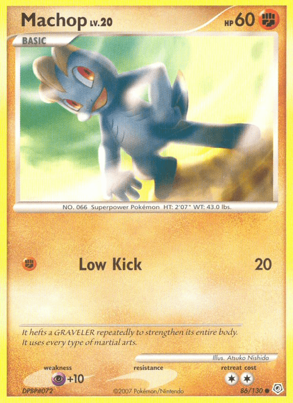 Machop Diamond & Pearl