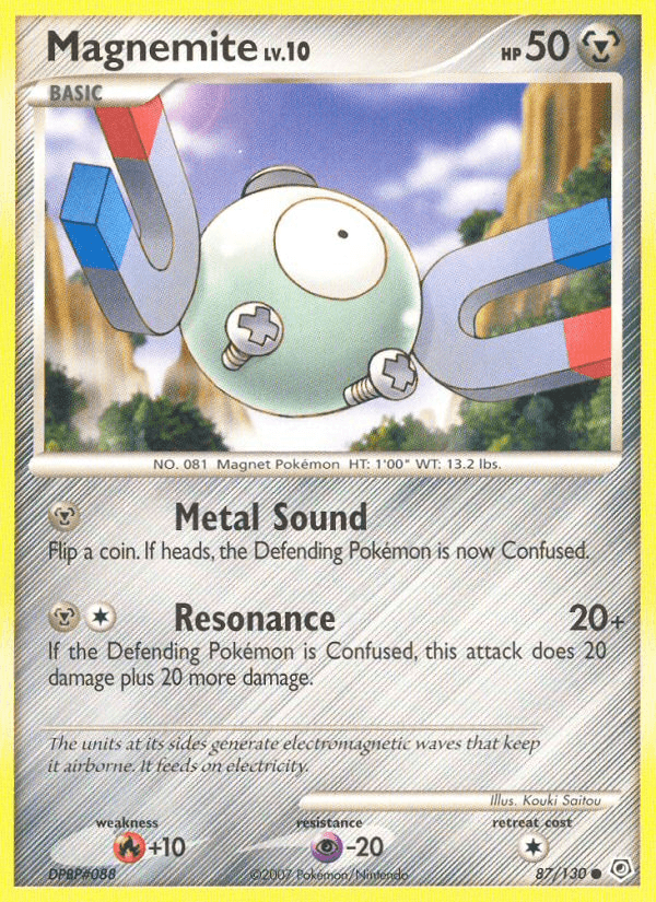 Magnemite Diamond & Pearl