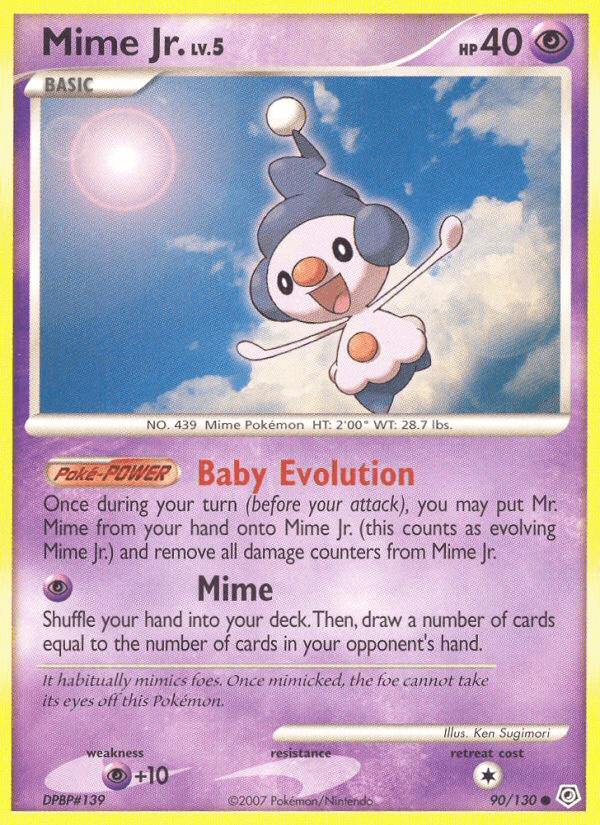 Mime Jr. Diamond & Pearl