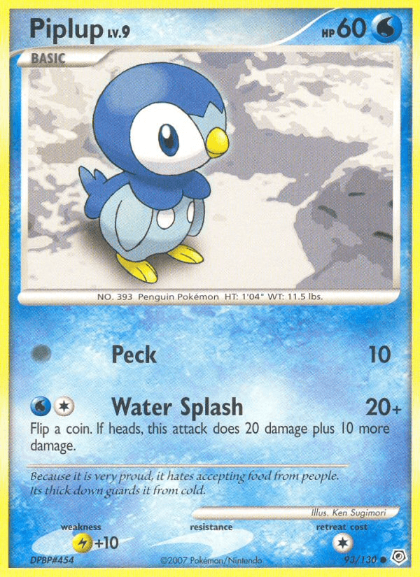 Piplup Diamond & Pearl