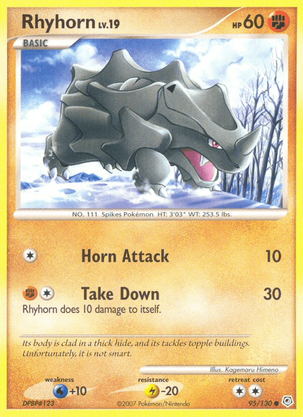 Rhyhorn Diamond & Pearl