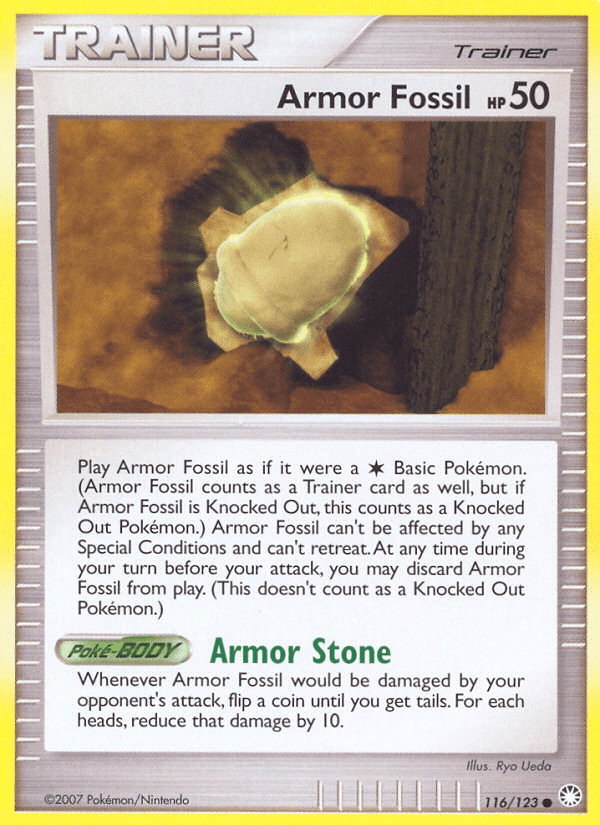 Armor Fossil Mysterious Treasures