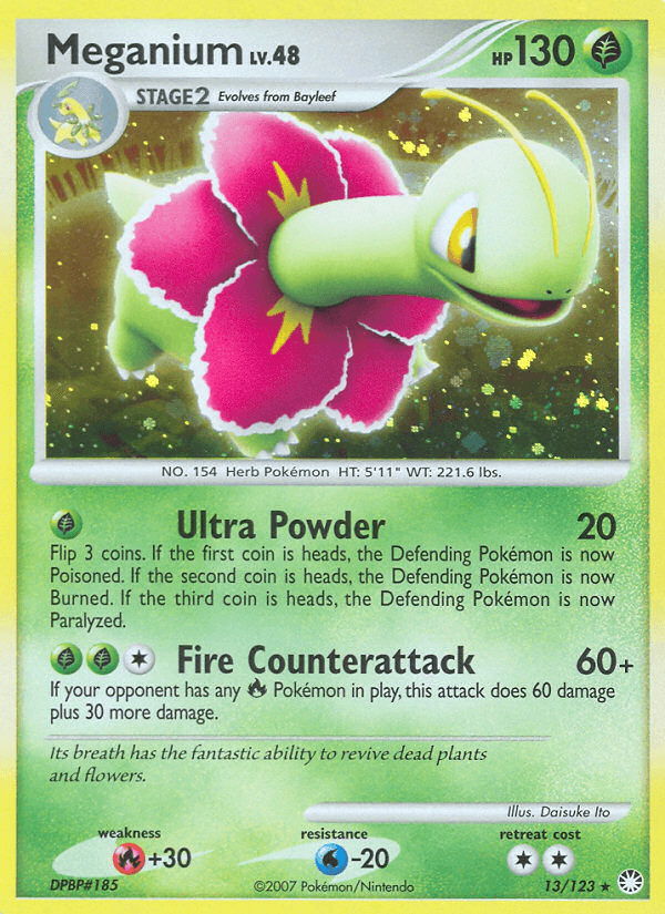 Meganium Mysterious Treasures