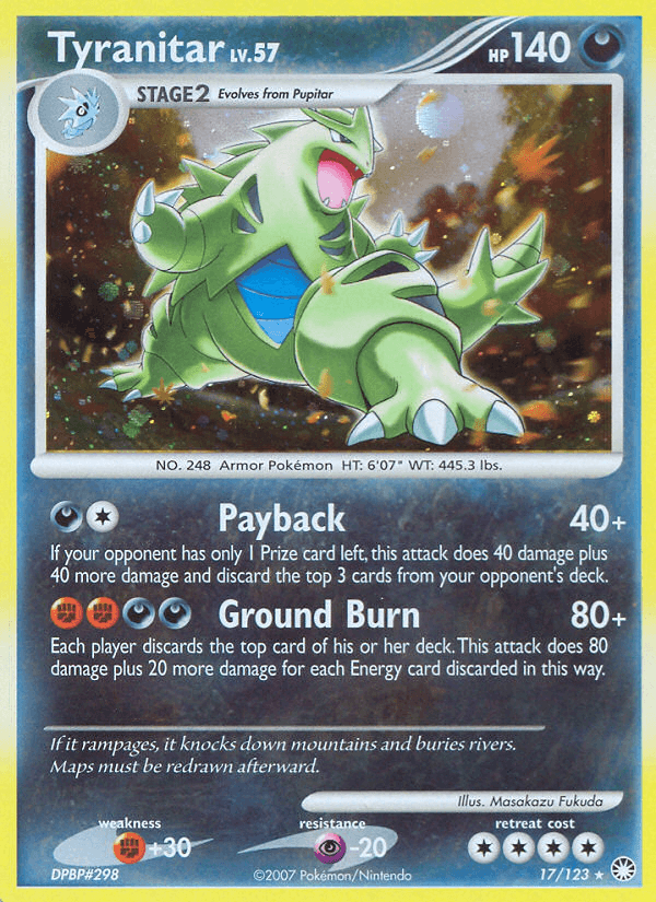 Tyranitar Mysterious Treasures