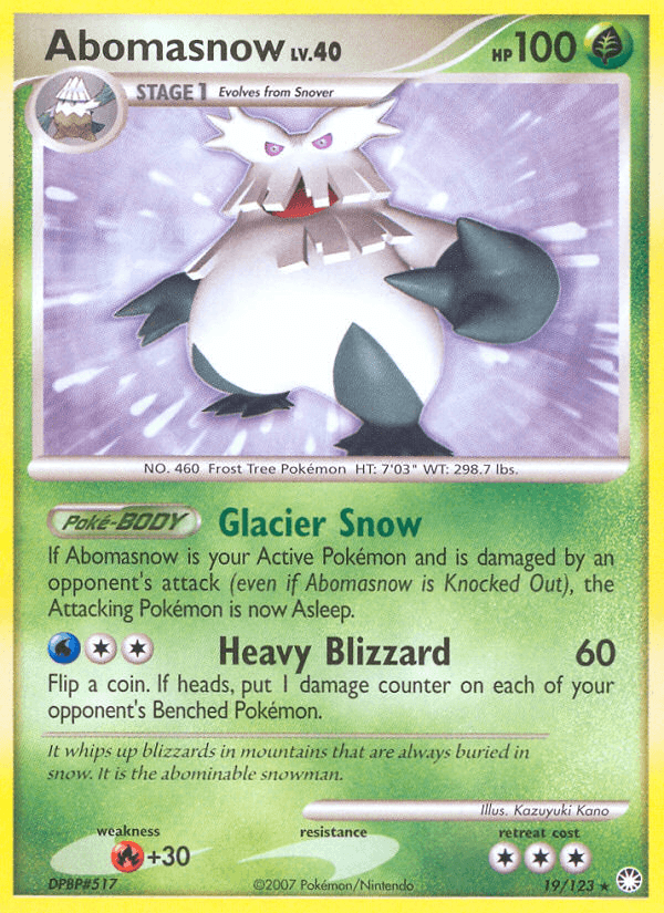 Abomasnow Mysterious Treasures